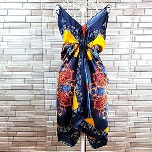 Point scarf dress Size L